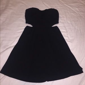 Little Black Dress with Slits